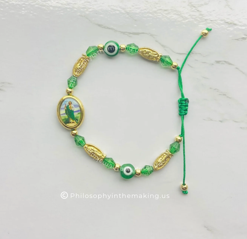 St.Jude Protection Bracelet, Pulsera De San Judas De Proteccion, Our Lady of Guadalupe