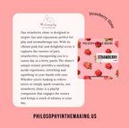 Strawberry Cloud Slime, Aromatherapy Slime, Stress Toy, Cloud Slime