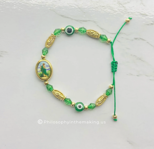 St.Jude Protection Bracelet, Pulsera De San Judas De Proteccion, Our Lady of Guadalupe