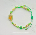 Our Lady of Gudalupe protection Bracelet, Pulsera De Proteccion